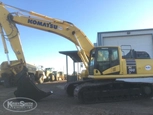 Side of used Excavator